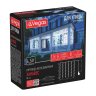 Электрогирлянда Занавес Vegas  96 хол. LED, 8 реж., 6 нит., блок пит., размер 1,5х1,5+5м, IP44 220V/4,5V 55149