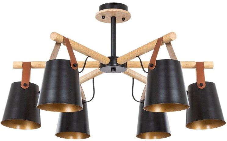 Люстра на штанге Arte Lamp Thomas A7032PL-6BK