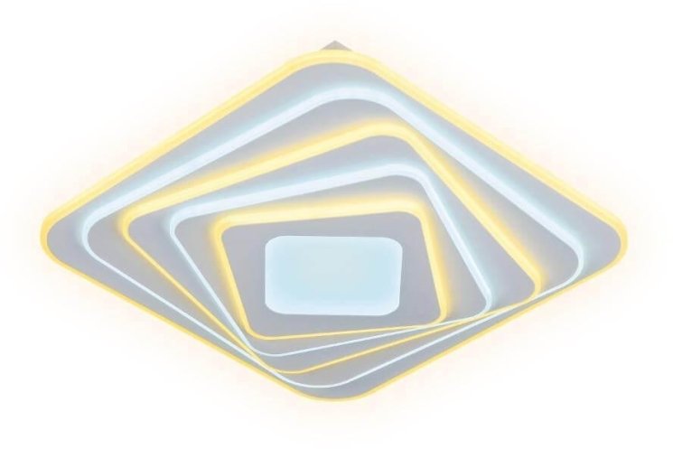 Потолочная светодиодная люстра с ПДУ Ambrella light Acrylica FA816