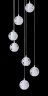 Подвесной светильник Crystal Lux Gaspar SP9 D300 White