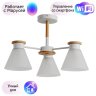 Потолочная люстра Arte Lamp Tyler с поддержкой Маруся A1031PL-3WH-М