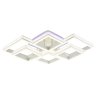 Светодиодная диммируемая люстра с ПДУ Profit Light 6000/6 WHT 396W+10W RGB