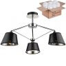 Потолочная люстра с лампочками Velante 296-107-03+Lamps E27 P45