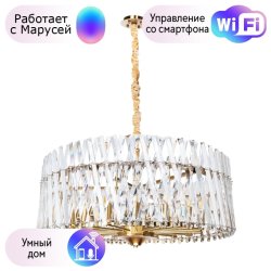 Подвесная люстра Divinare BIVARA с поддержкой Маруся 7567/18 SP-16-М