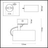 Спот с лампочкой Odeon Light Corse 3873/1C+Lamps Gu10