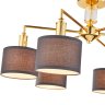 Потолочная люстра с лампочками Favourite Laciness 2612-6P+Lamps E14 Свеча