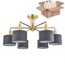 Потолочная люстра с лампочками Favourite Laciness 2612-6P+Lamps E14 Свеча