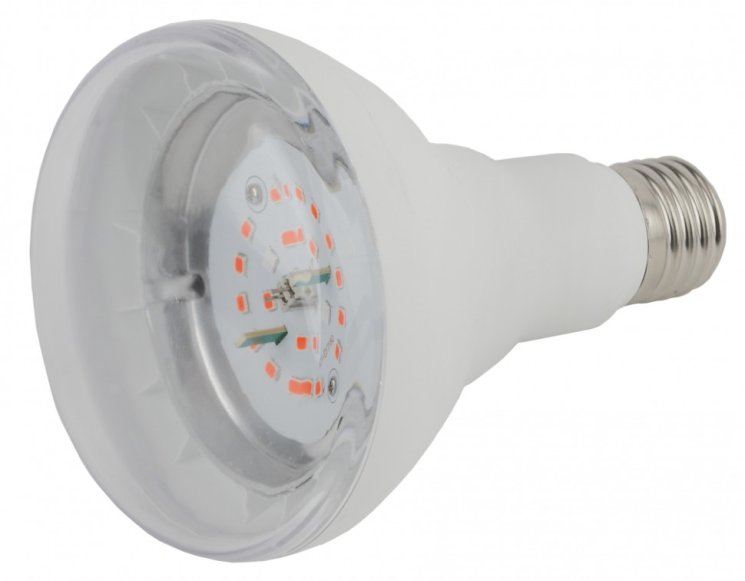 Лампа светодиодная ЭРА E27 16W 1310K прозрачная FITO-16W-RB-E27-K