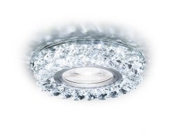 Встраиваемый светодиодный светильник Ambrella light Led S257 CH