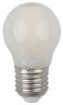 Светодиодная лампа Е27 7W 4000К (белый) Эра F-LED P45-7W-840-E27 frost (Б0027959)