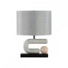 Настольная лампа Odeon Bagel с лампочкой 5410/1TA+Lamps E27 Свеча