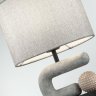 Настольная лампа Odeon Bagel с лампочкой 5410/1TA+Lamps E27 Свеча