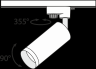 Однофазный светильник для трека Maytoni Track lamps TR004-1-GU10-MG