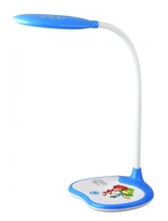 Настольная лампа ЭРА Фиксики NLED-433-6W-BU
