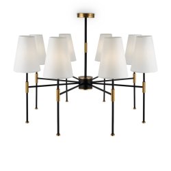 Люстра на штанге Freya Tida FR5196PL-08BBS