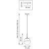 Подвесной светильник Lightstar Dissimo 803115