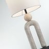Настольная лампа Odeon Bagel с лампочкой 5410/1T+Lamps E27 Свеча