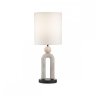 Настольная лампа Odeon Bagel с лампочкой 5410/1T+Lamps E27 Свеча