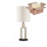 Настольная лампа Odeon Bagel с лампочкой 5410/1T+Lamps E27 Свеча