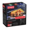 6х0,6м. Электрогирлянда Бахрома Vegas 192LED RGB, 8 реж., 48 нит., блок пит, IP44 220V/24V 55163