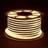 50м. Комплект неоновой ленты теплого цвета 3300К 2835, 9,6W, 220V, 120LED/m, IP67 Elektrostandard LS001 (a052995)
