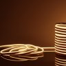 50м. Комплект неоновой ленты теплого цвета 3300К 2835, 9,6W, 220V, 120LED/m, IP67 Elektrostandard LS001 (a052995)