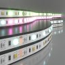 5м. Светодиодная лента холодного и RGB цвета 6500К 5050, 14,4W, 24V, 60LED, IP20 Elektrostandard (a053731)