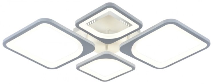 Потолочная диммируемая люстра с пультом ДУ Escada Dylan 10218/4LED White