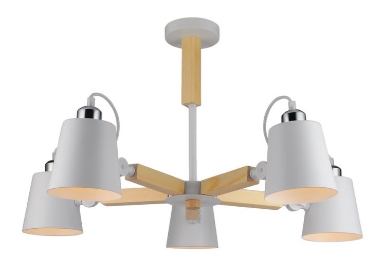 Потолочная люстра Arte Lamp A7141PL-5WH