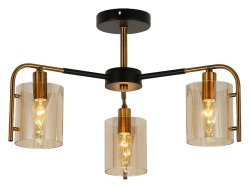 Люстра на штанге Escada Elegant 671/3P Black/Gold