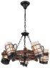 Подвесная люстра с лампочками Velante 561-703-05+Lamps E27 Свеча