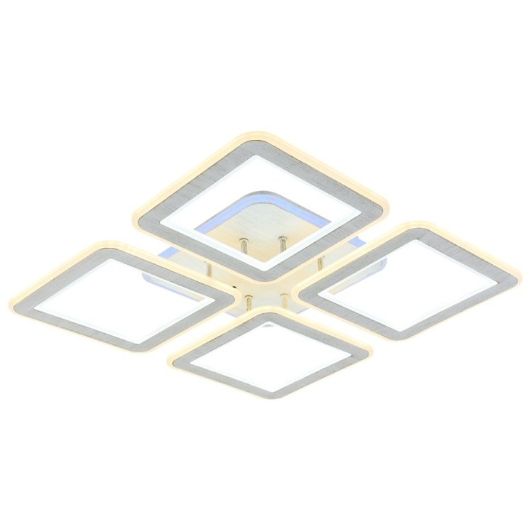 Светодиодная диммируемая люстра с ПДУ Profit Light 8882/4A PGD 132W+10W RGB