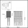 Бра Odeon Light Gatsby с лампочкой 4871/1W+Lamps E14 Свеча
