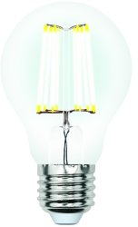 Диммируемая светодиодная лампа E27 5W 3000K (белый) Air Uniel LED-A60-7W-WW-E27-CL-DIM GLA01TR (UL-00002872)