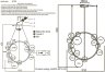 Подвесная люстра Crystal Lux с поддержкой Алиса AGATA SP15 V2 GOLD/TRANSPARENTE-А