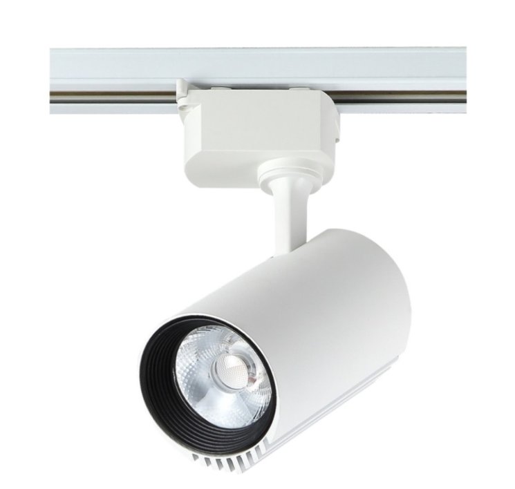 Трековый светильник однофазный Crystal Lux CLT 0.31 007 20W WH