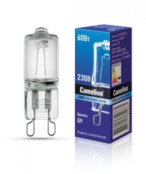 Галогенная лампа G9 60W Camelion G9 60W CL (5555)