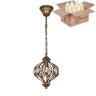 Подвесной светильник с лампочкой Favourite Fes 1382-1P+Lamps E14 Свеча