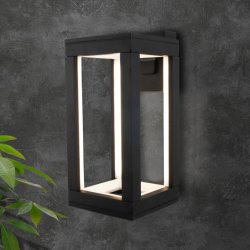 Уличный светодиодный светильник Elektrostandard Frame IP54 1527 TECHNO LED черный (a051855)