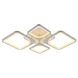 Светодиодная диммируемая люстра с ПДУ Profit Light 8057/2+2 PGD 112W+8W RGB