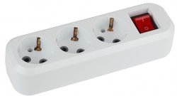 KX-3es Колодка 3гн, зазeмл, выкл Эра Б0028342