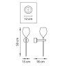 Бра Lightstar Meta Duovo 807610