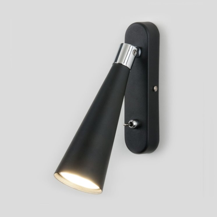 Спот Elektrostandard Horn GU10 SW чёрный (MRL 1010) (a047874)