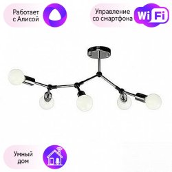 Потолочная люстра Arte Lamp Flex с поддержкой Алиса A6206PL-5CC-A