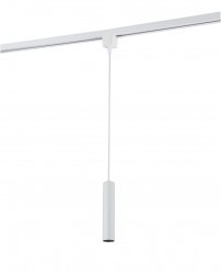 Однофазный LED светильник на подвесе 10W 4000К для трека SIMPLE STORY 2045-LED10TRW