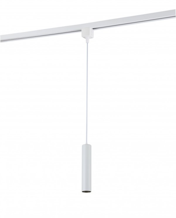 Однофазный LED светильник на подвесе 10W 4000К для трека SIMPLE STORY 2045-LED10TRW