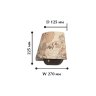 Бра с лампочкой Favourite Mappa 1122-1W+Lamps E14 Свеча