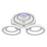 Светодиодная диммируемая люстра с ПДУ Profit Light 8003/3+3 WHT B