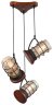 Подвесной светильник с лампочками Velante 561-706-03+Lamps E27 Свеча