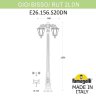 E26.157.S20.AYF1RDN Фонарный столб FUMAGALLI RICU BISSO/RUT 2L DN